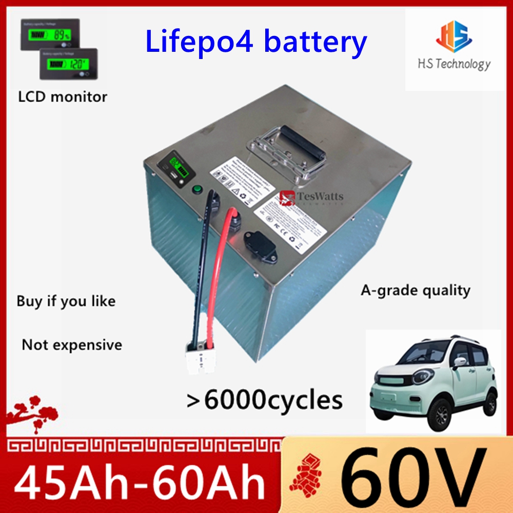 60V 50Ah Electric Scooter Battery - Akumulator litowy HS Lifepo4 60V 45Ah