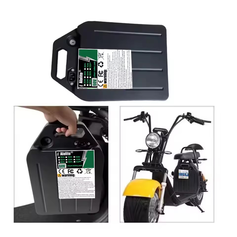 Bateria litowa do pojazdów ele – 60V 50Ah Electric Scooter Battery recenzja i cena