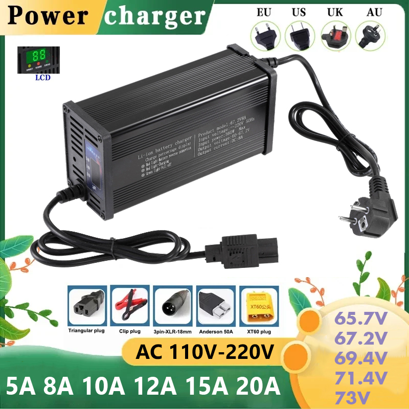 Inteligentna ładowarka do akum – 84V 20A Smart Charger recenzja i cena
