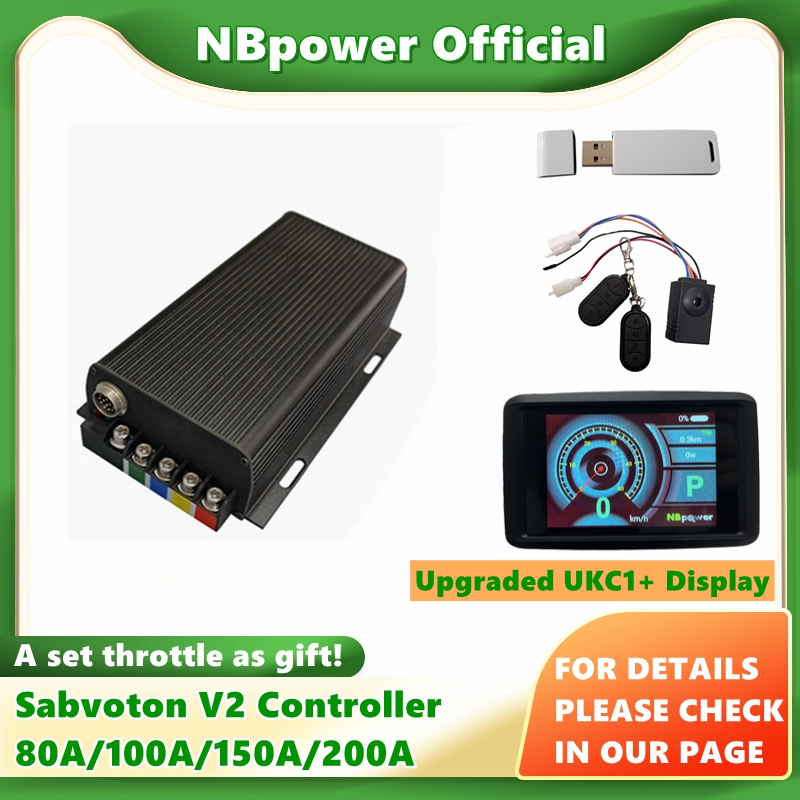 Kontroler Sabvoton(MQCON) V2 7 – 72V 100A Sabvoton Controller recenzja i cena